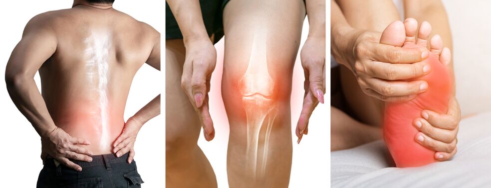Pain treatment in the ZXCVBNQWERT joints